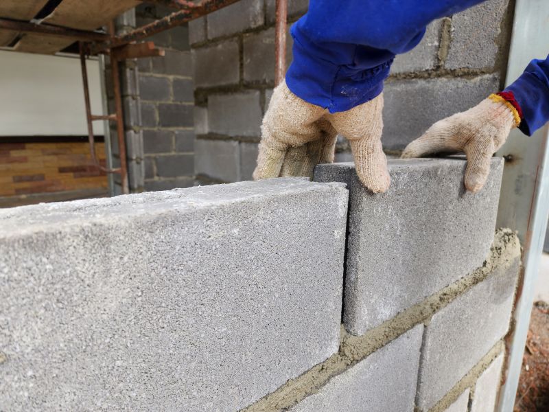 Masonry Wall Installation in Worcester, MA